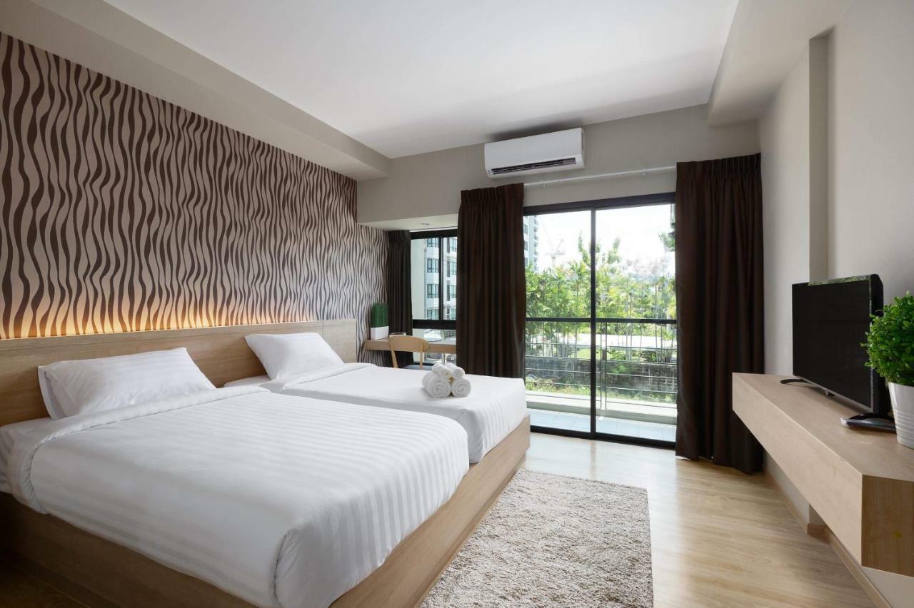 @S115 Residence Samut Prakan Exteriör bild